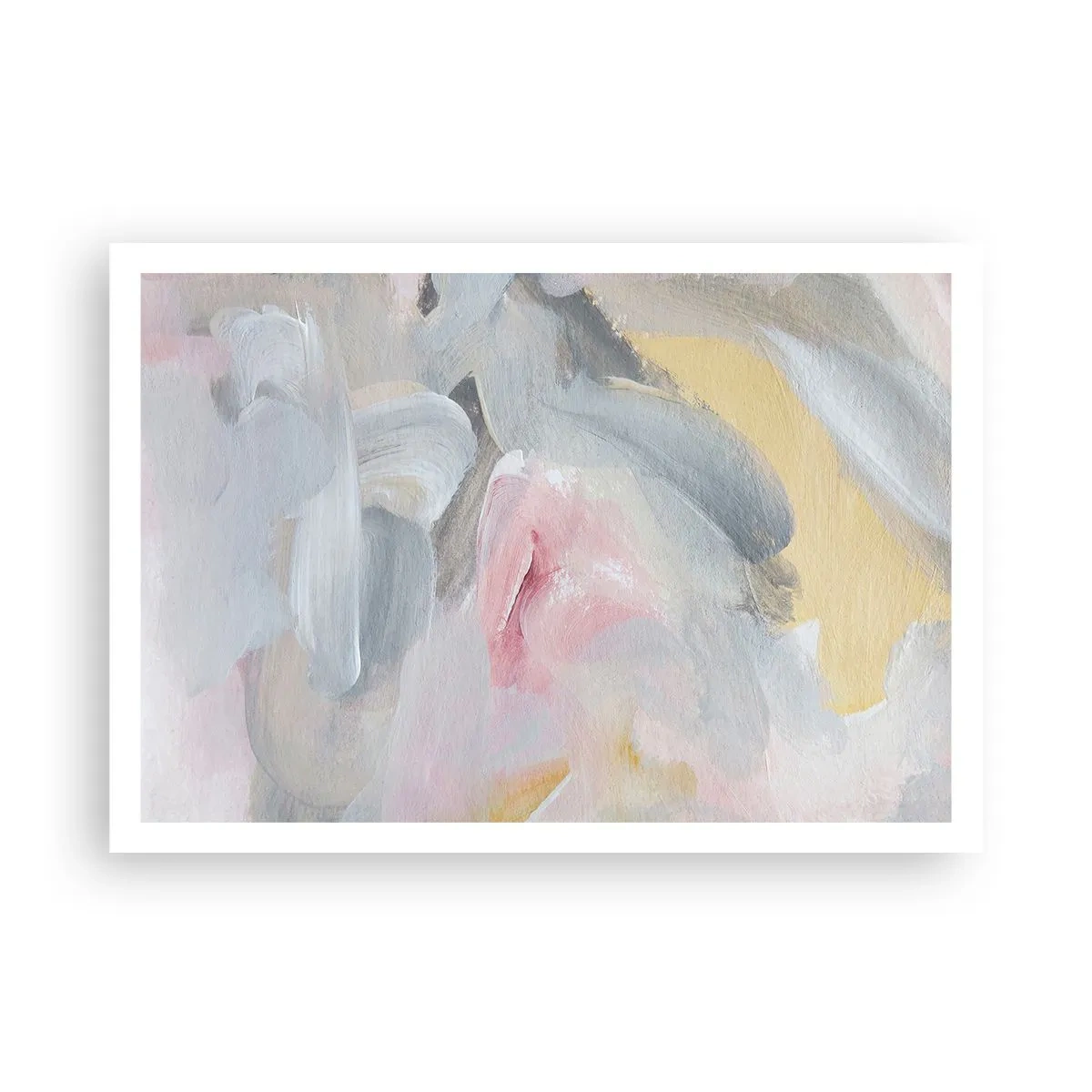 Poster - In een pastelkleurige wereld - 100x70 cm