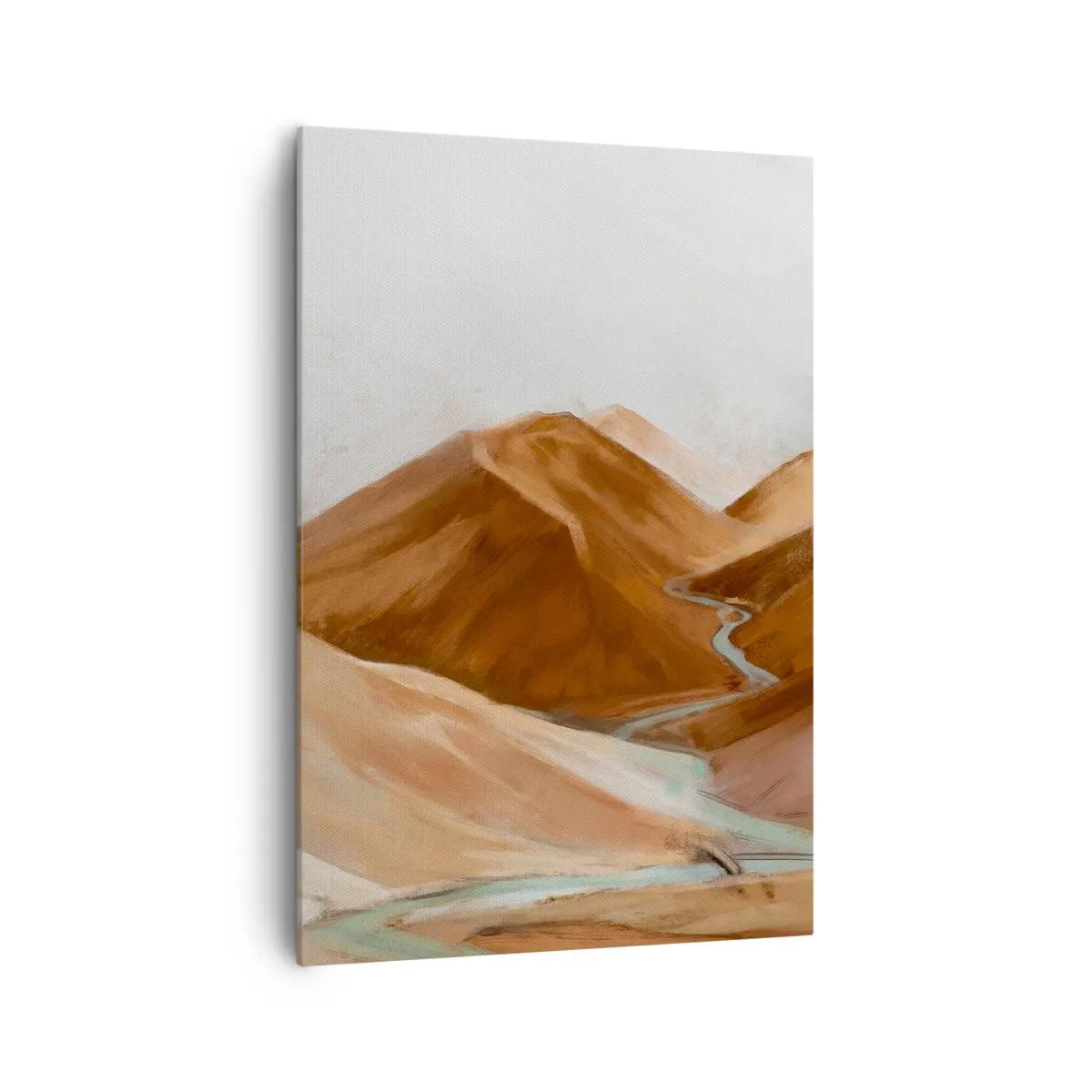 Schilderen op canvas - Naar de bron - 70x100 cm