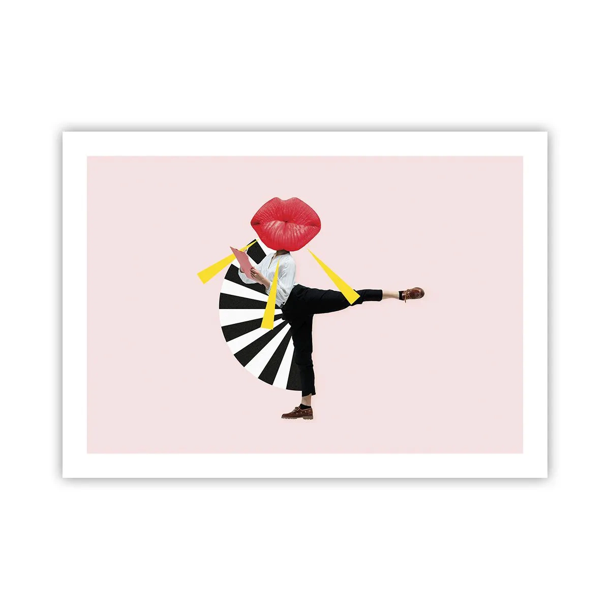 Poster - Surrealistische pop-art - 70x50 cm