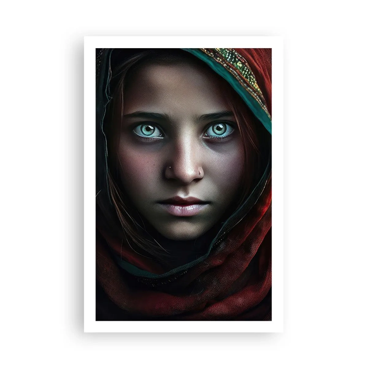 Poster - Oosterse prinses - 61x91 cm