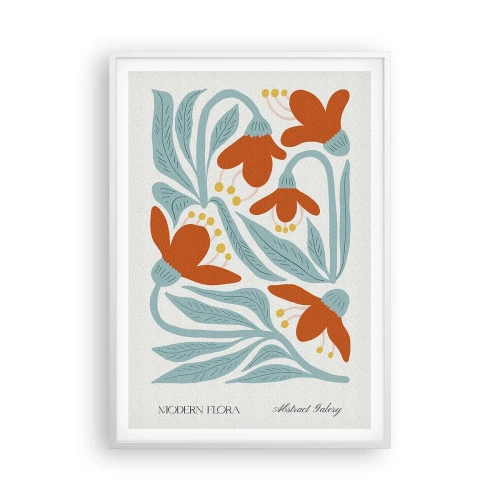 Poster in een witte lijst - Naar de aarde, naar de zon - 70x100 cm