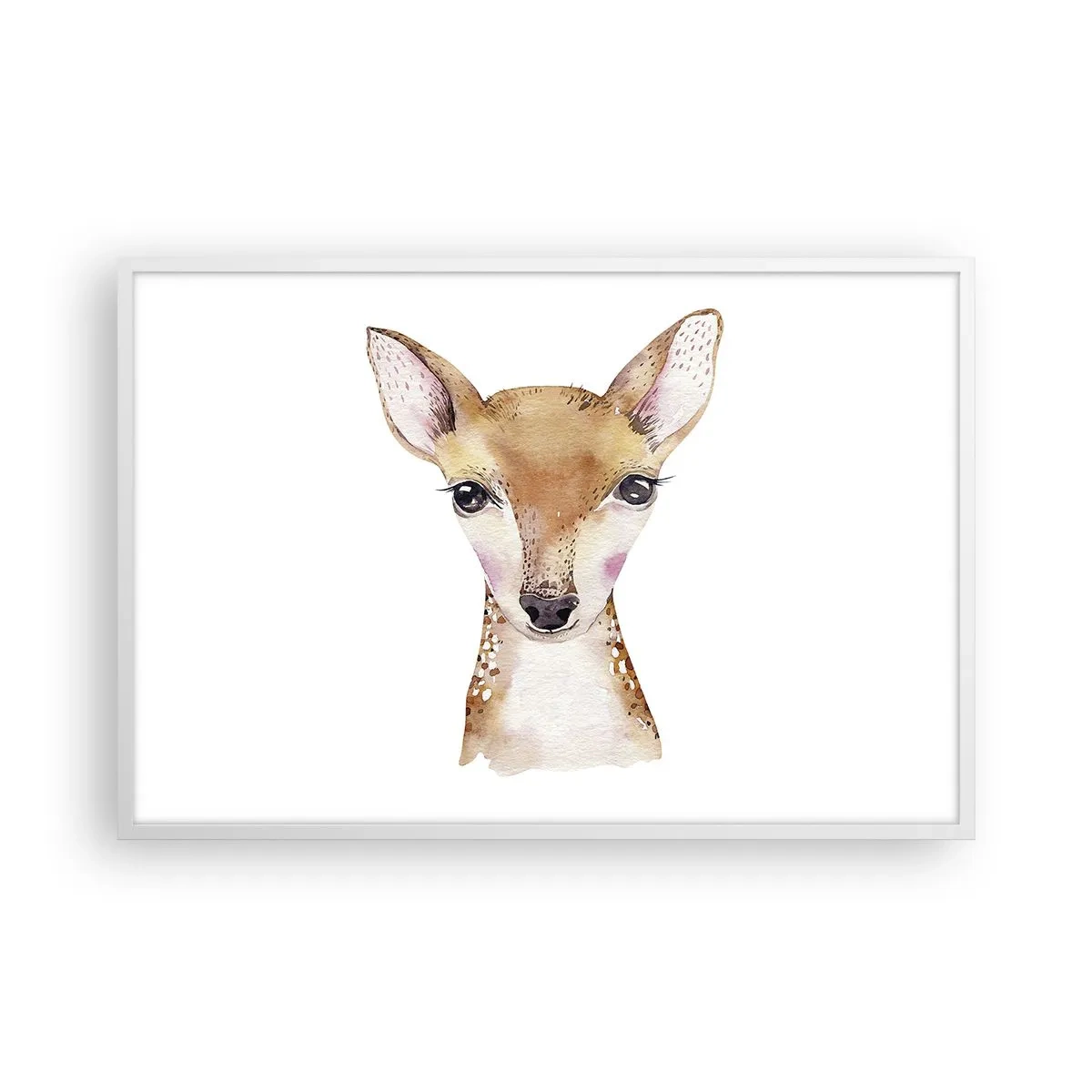 Poster in een witte lijst - De aard van onschuld - 91x61 cm