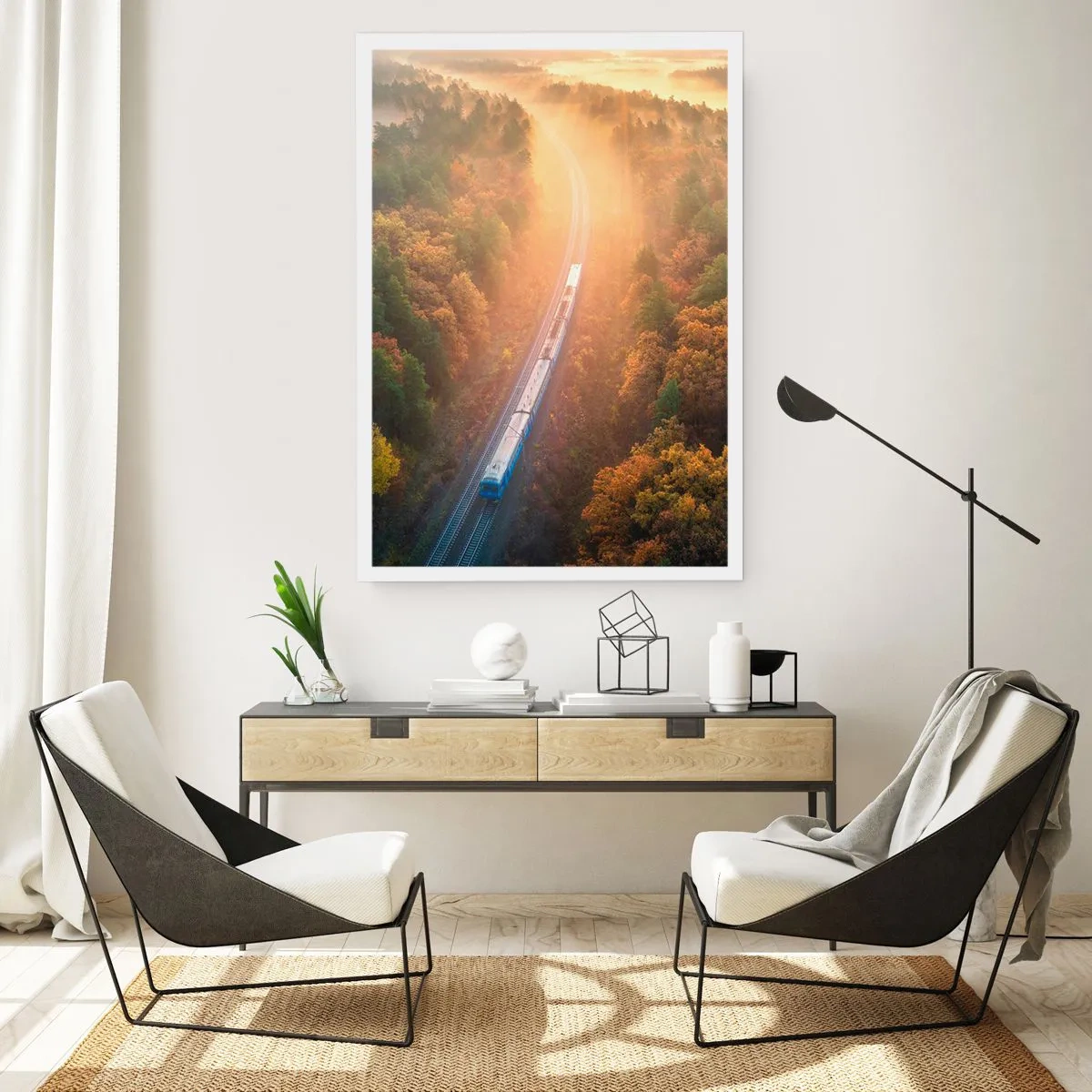 Poster - Herfst reis - 30x40 cm