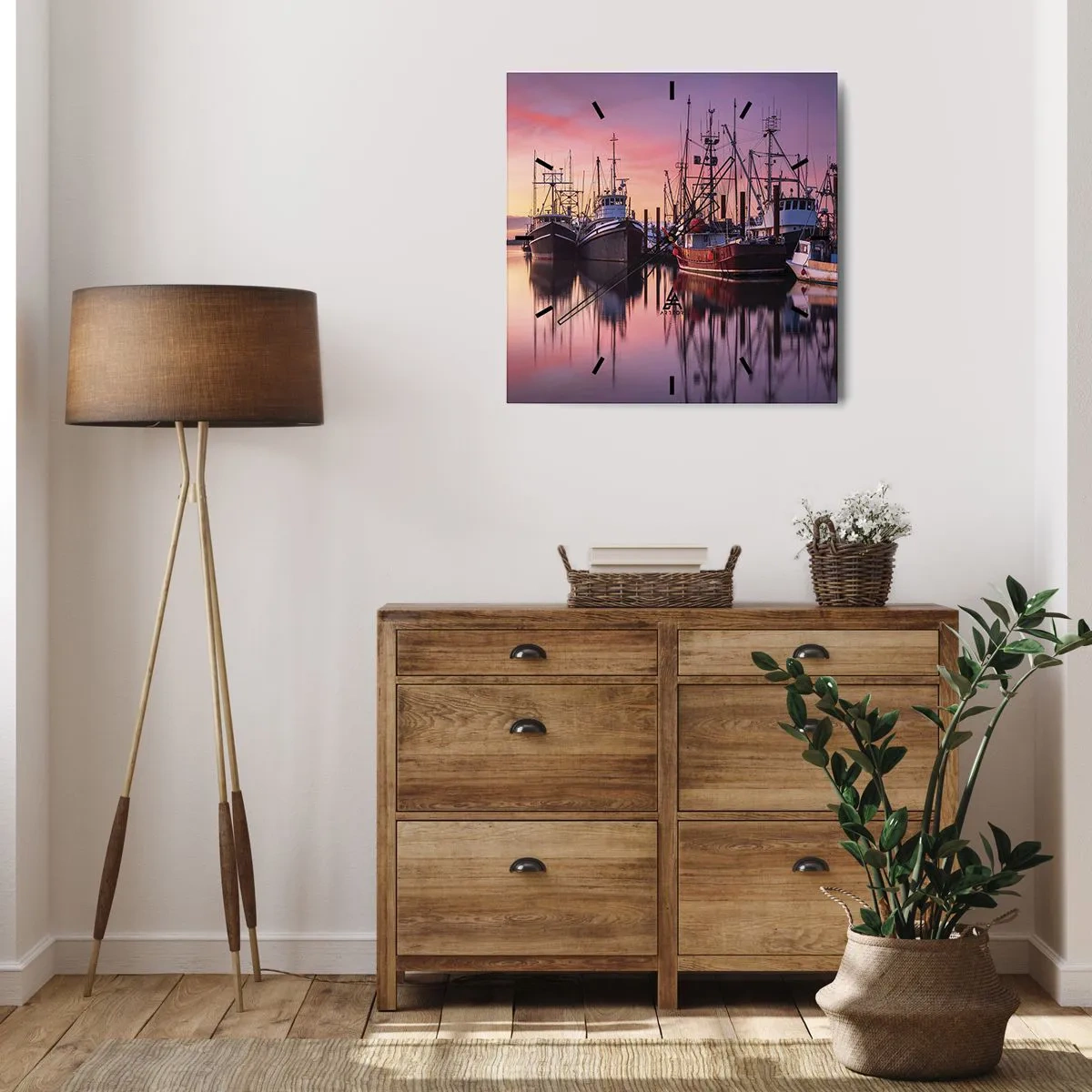 Wandklok - Klok - Voor de volgende dag - 30x30 cm