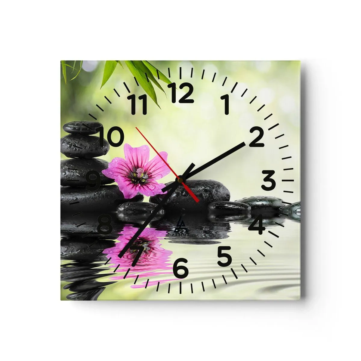 Wandklok - Klok - Tijd voor de ziel - 40x40 cm