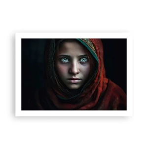 Poster - Oosterse prinses - 70x50 cm