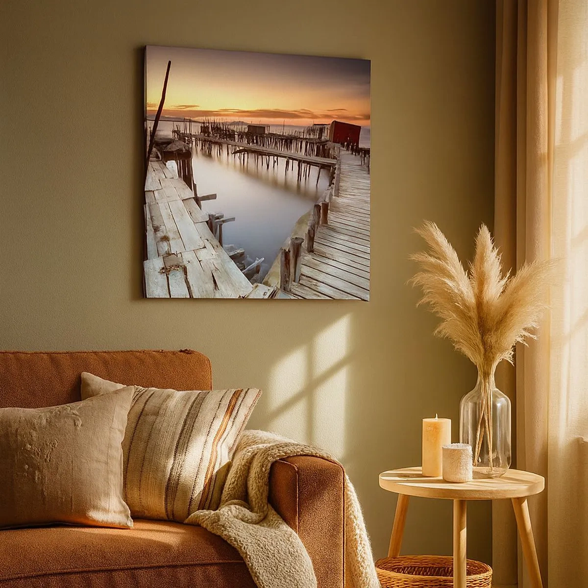 Schilderen op canvas - Authentiek, geen toeristendummy? - 30x30 cm