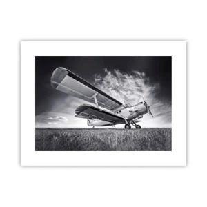 Poster - De gevleugelde zwerver - 40x30 cm