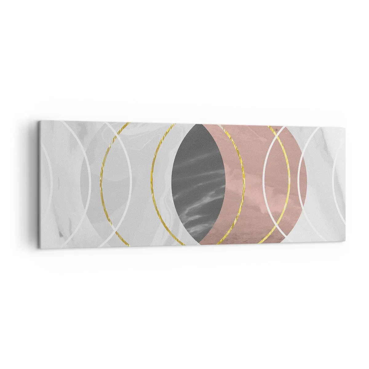 Schilderen op canvas - Muziek van de sferen - 140x50 cm