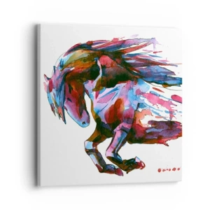 Schilderen op canvas - In vervoering - 30x30 cm