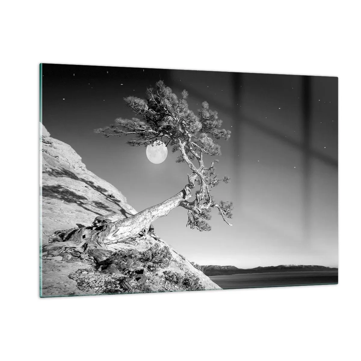 Schilderen op glas - Een zegevierende jager - 120x80 cm