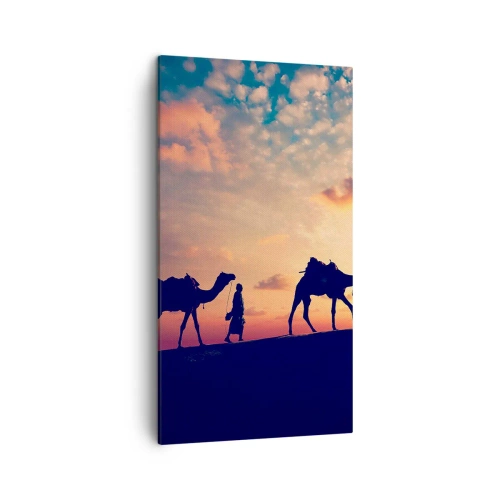 Schilderen op canvas - De mysterieuze geest van het Oosten - 45x80 cm