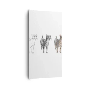 Schilderen op canvas - Les tekenen - 65x120 cm