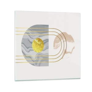 Schilderen op glas - Helderheid en schittering - 30x30 cm