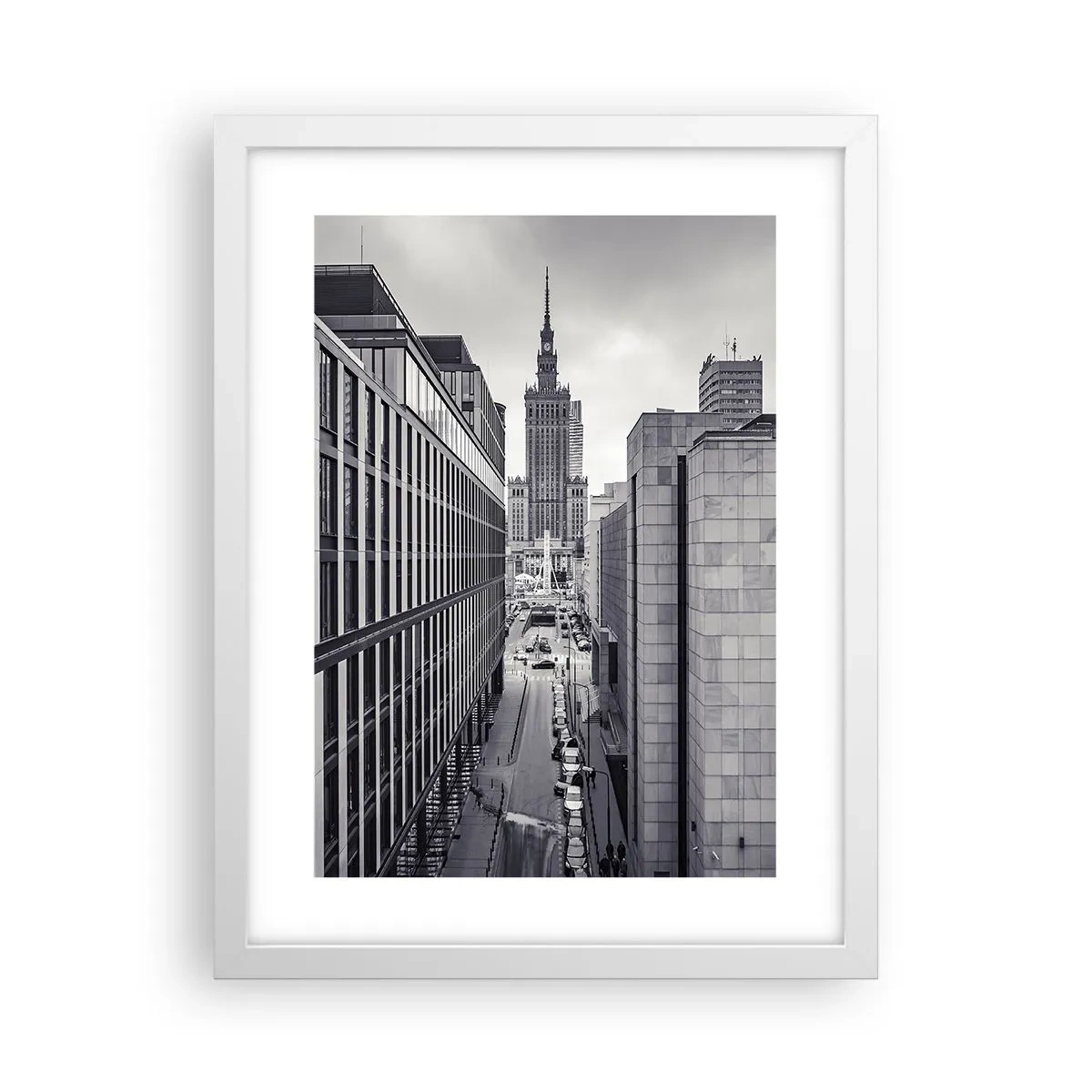 Poster in een witte lijst - Warschau vallei - 30x40 cm