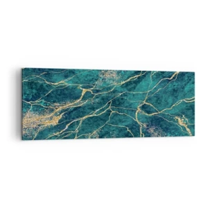 Schilderen op canvas - Goudmijn - 140x50 cm