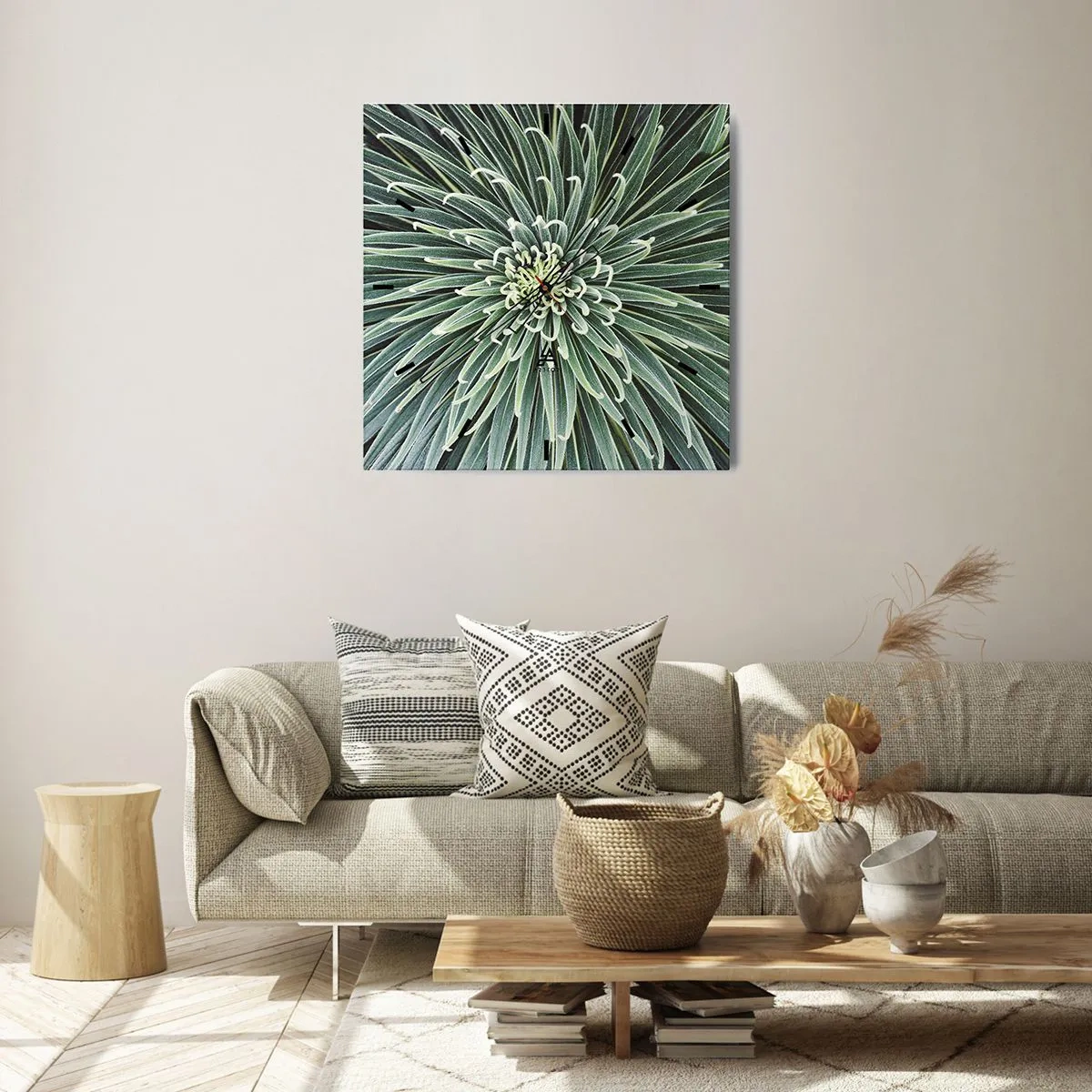 Wandklok - Klok - Een ster is geboren - 30x30 cm