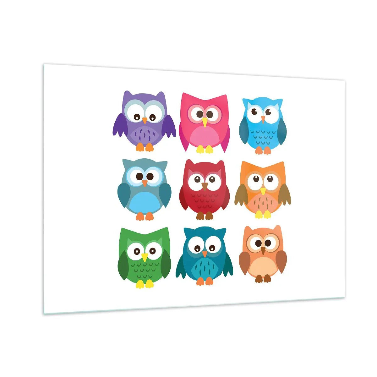 Schilderen op glas - Anders zjn kan grappig zijn - 100x70 cm