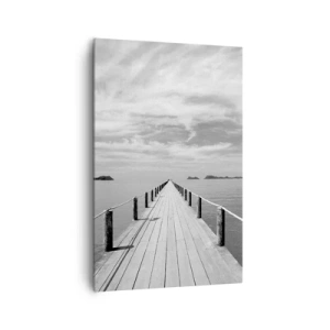 Schilderen op canvas - Of misschien een reis... - 80x120 cm