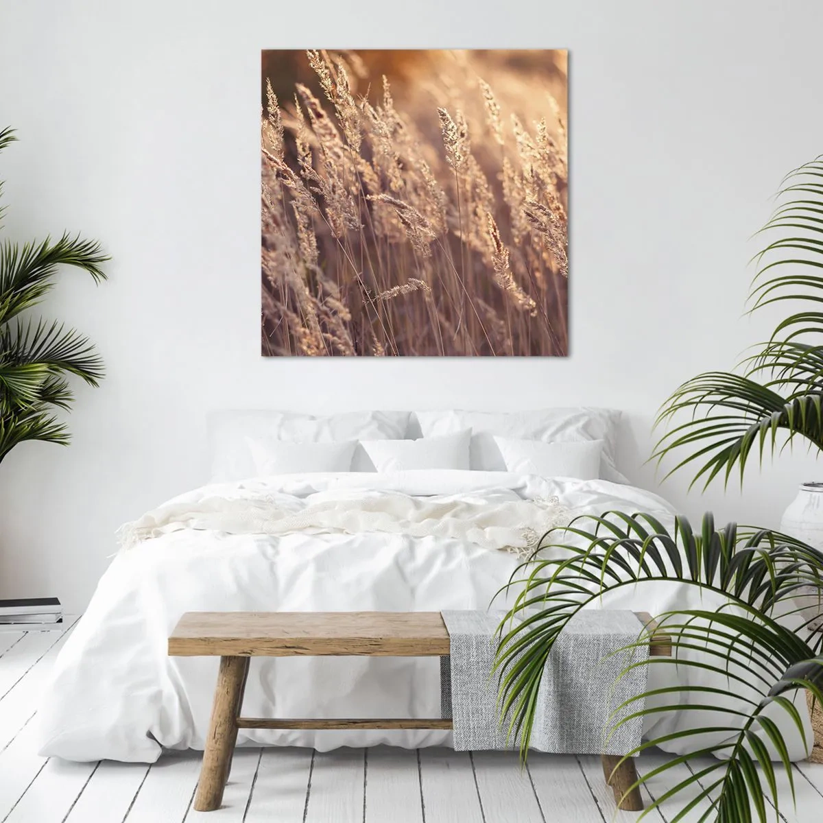 Schilderen op canvas - Klaar om de herfst te verwelkomen - 40x40 cm