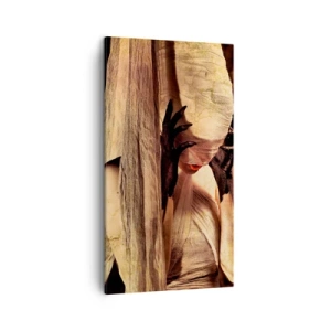 Schilderen op canvas - Tussen goed en kwaad - 45x80 cm