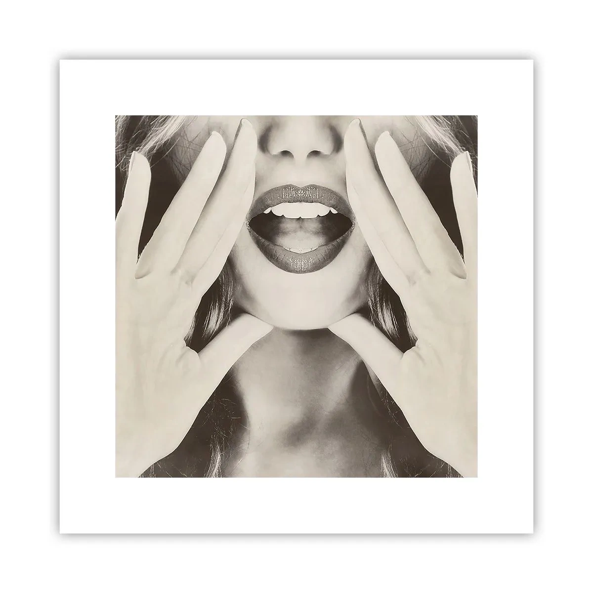 Poster - Ik kom al! - 30x30 cm