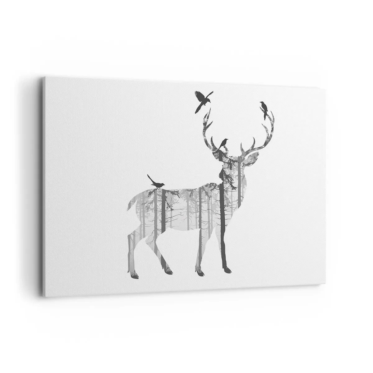 Schilderen op canvas - Goede bosgeest - 100x70 cm