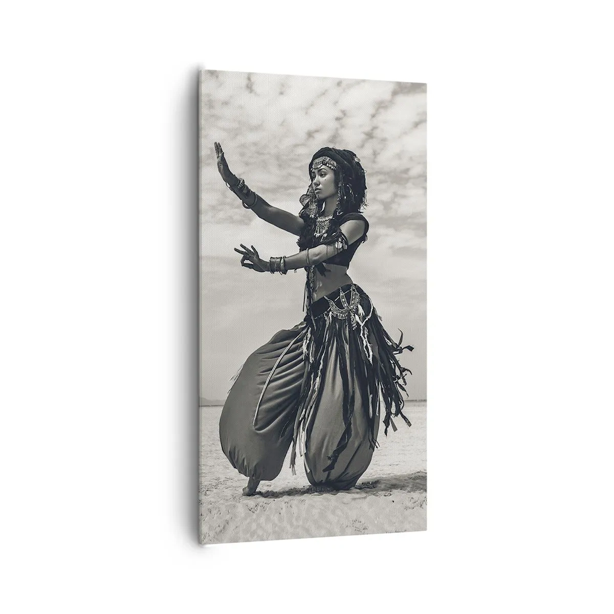 Schilderen op canvas - De dans van de zuidelijke eilanden - 65x120 cm