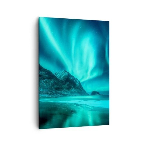 Schilderen op canvas - Wonderen van het Noorden - 50x70 cm