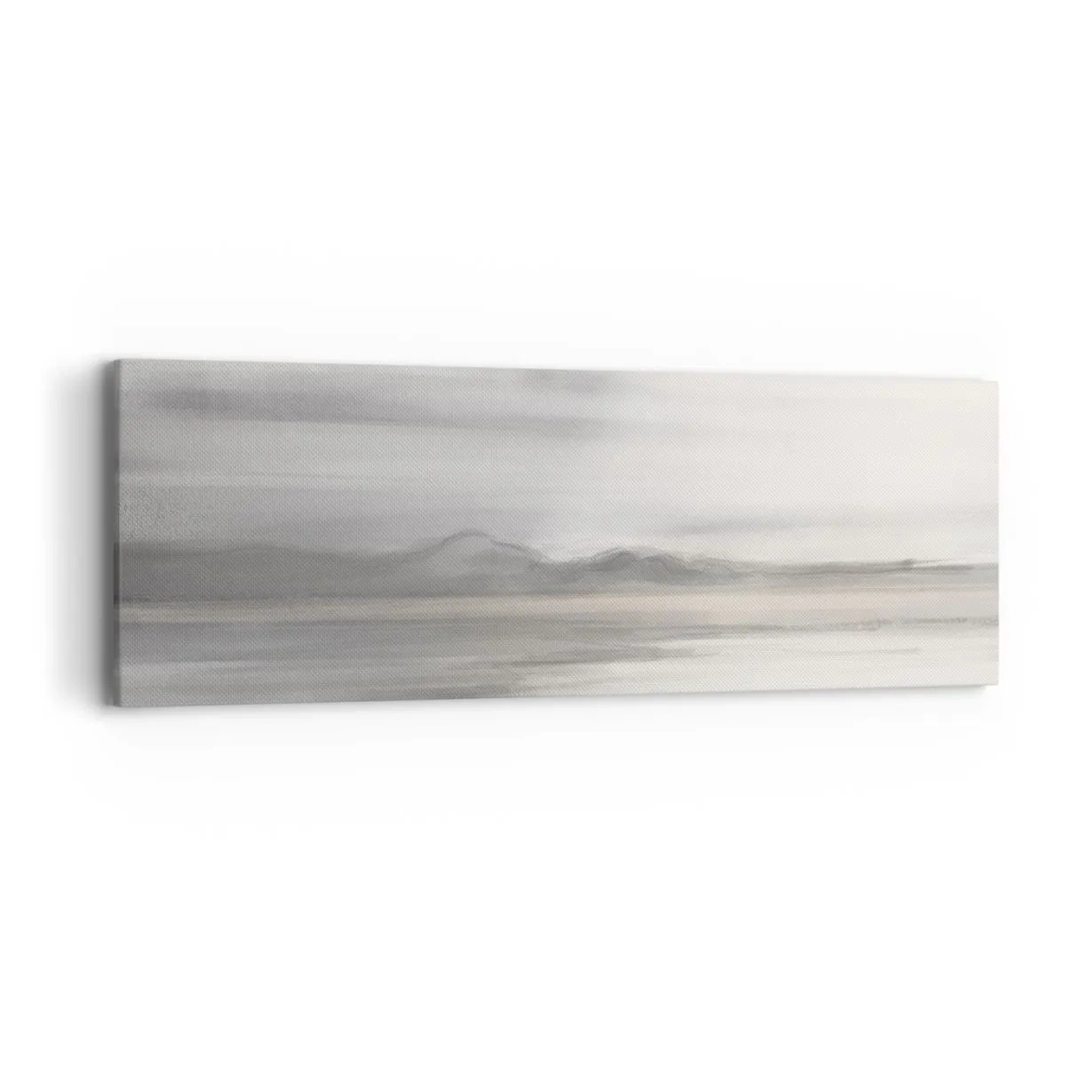 Schilderen op canvas - Afstand in reflectie - 90x30 cm