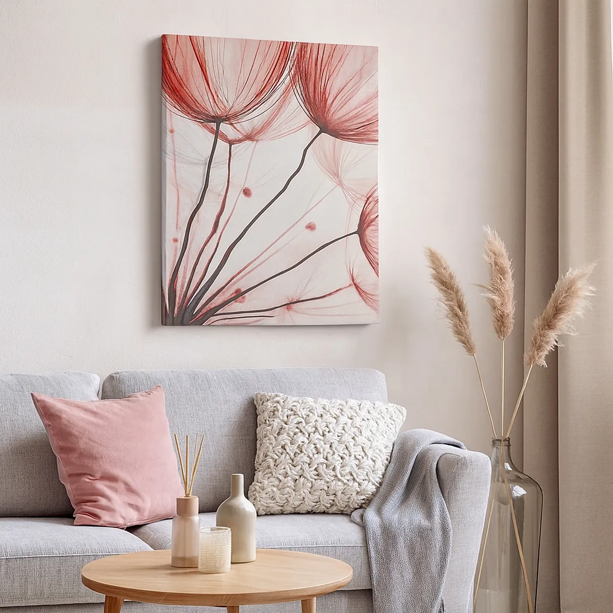 Schilderen op canvas - Vóór het vertrek - 50x70 cm