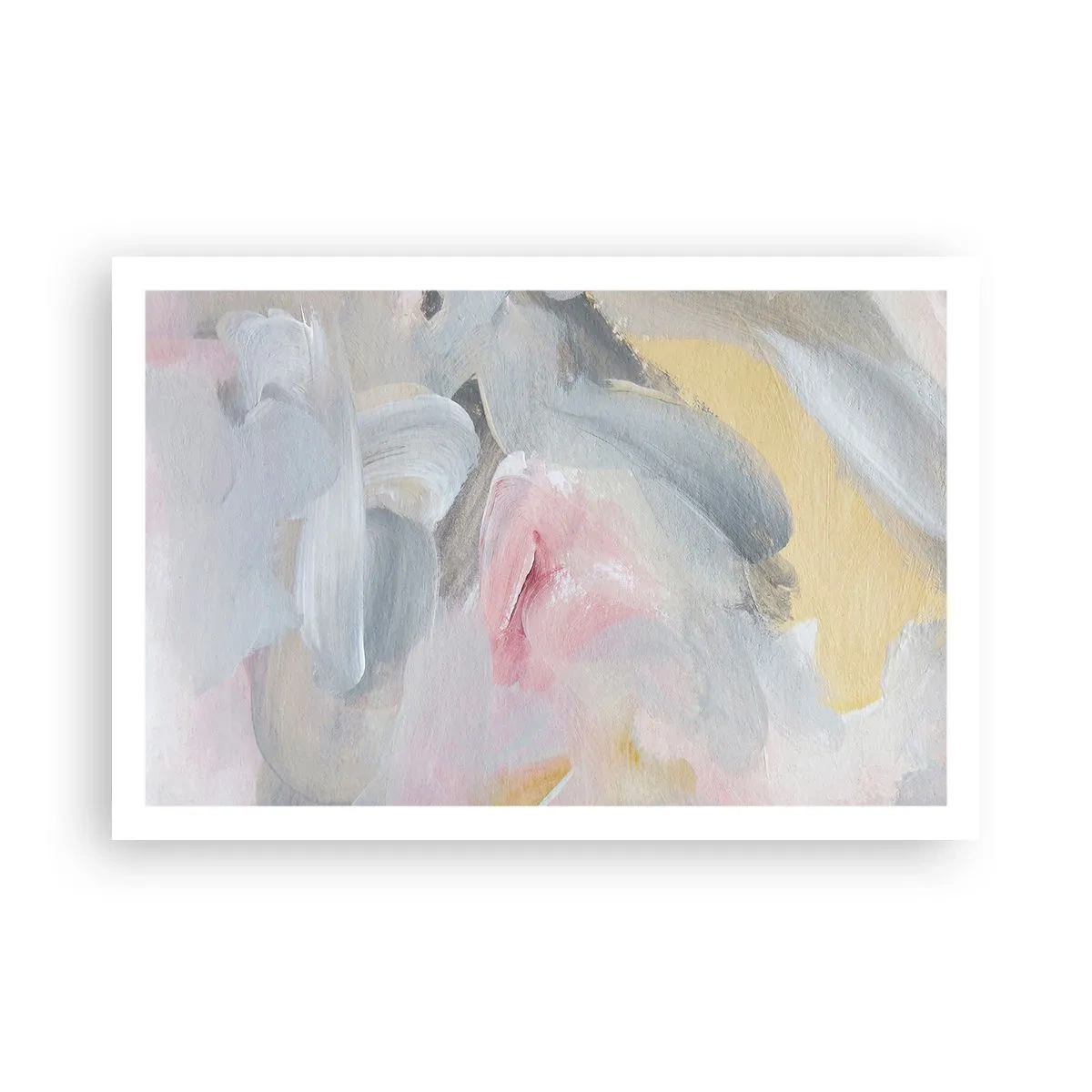 Poster - In een pastelkleurige wereld - 91x61 cm