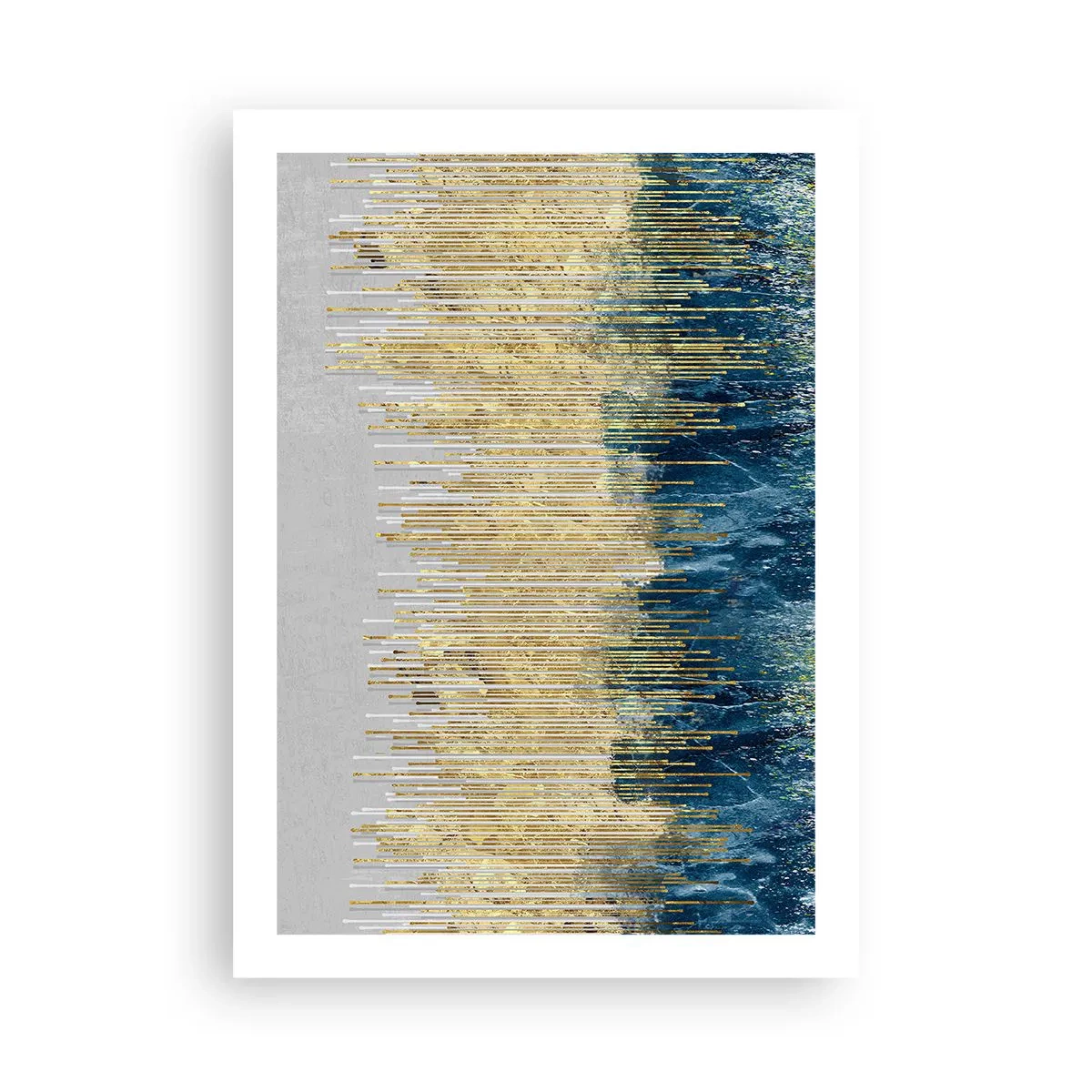 Poster - Vergulde grens - 50x70 cm