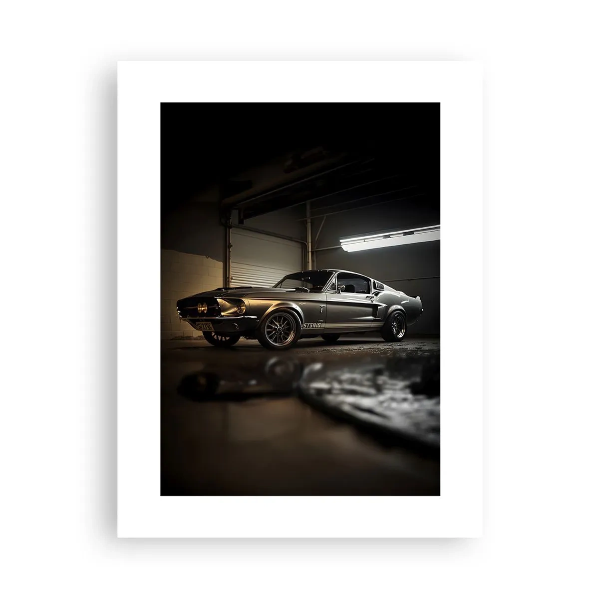 Poster - Terug naar het verleden - 30x40 cm