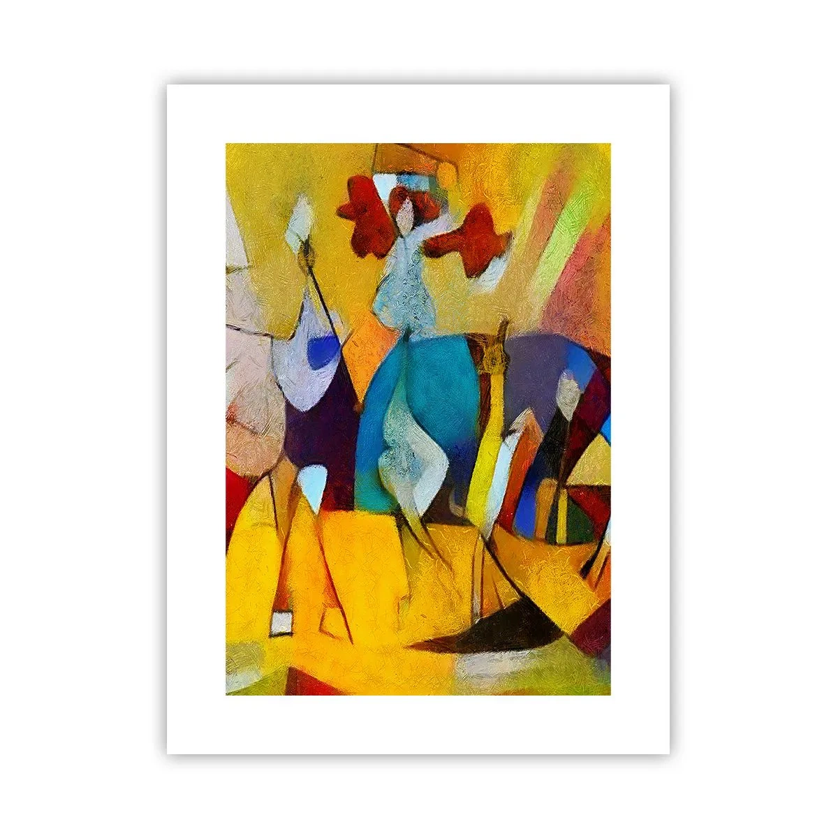 Poster - Zon - leven - vreugde - 30x40 cm