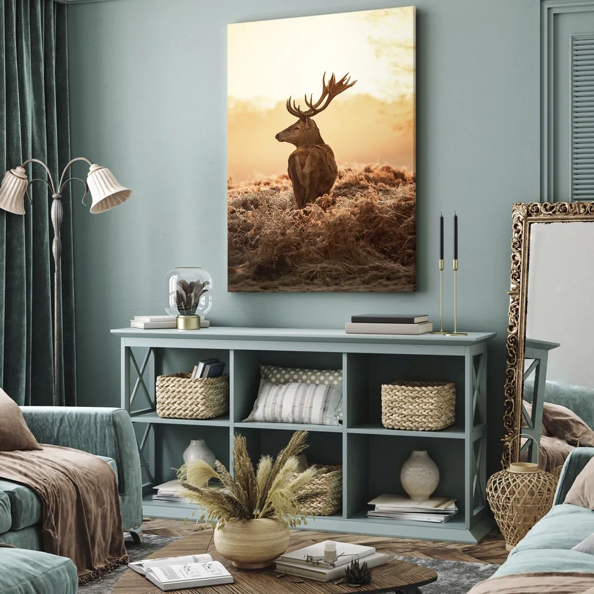 Schilderen op canvas - Heer van het landgoed - 50x70 cm