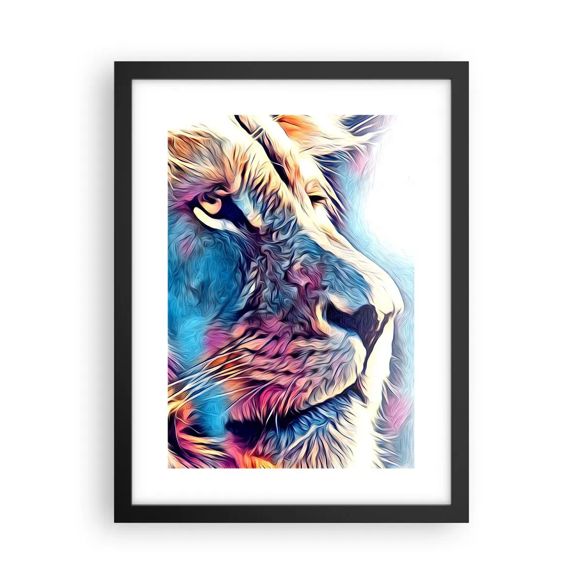 Poster in een zwarte lijst - De wijsheid van de natuur - 30x40 cm