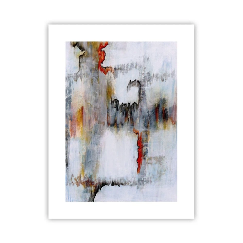 Poster - Een stok op het water - 30x40 cm