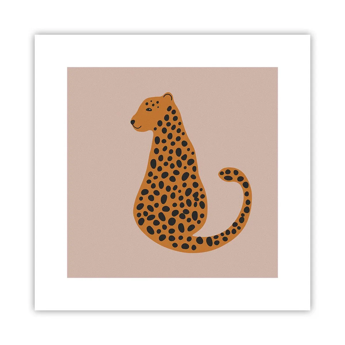 Poster - Luipaardprint is een modieus print - 30x30 cm