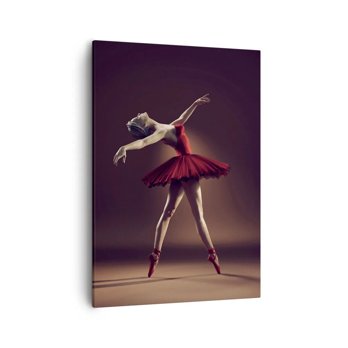 Schilderen op canvas - Een prima ballerina - 50x70 cm