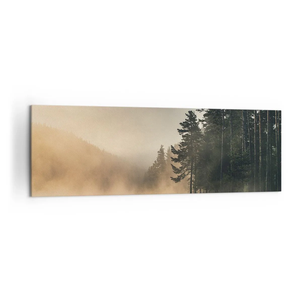 Schilderen op canvas - De geboorte van de dag - 160x50 cm
