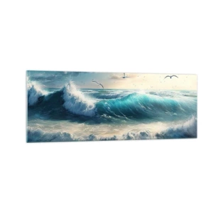 Schilderen op glas - Ritselt alleen voor jou - 140x50 cm