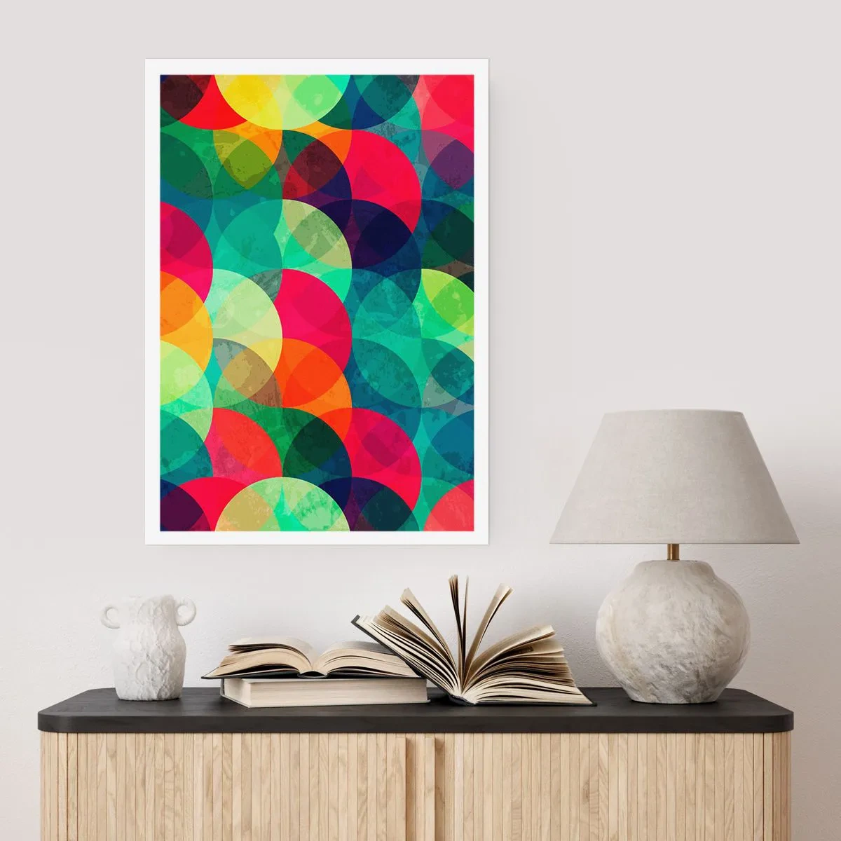 Poster - Beklimming naar de regenboog - 30x40 cm