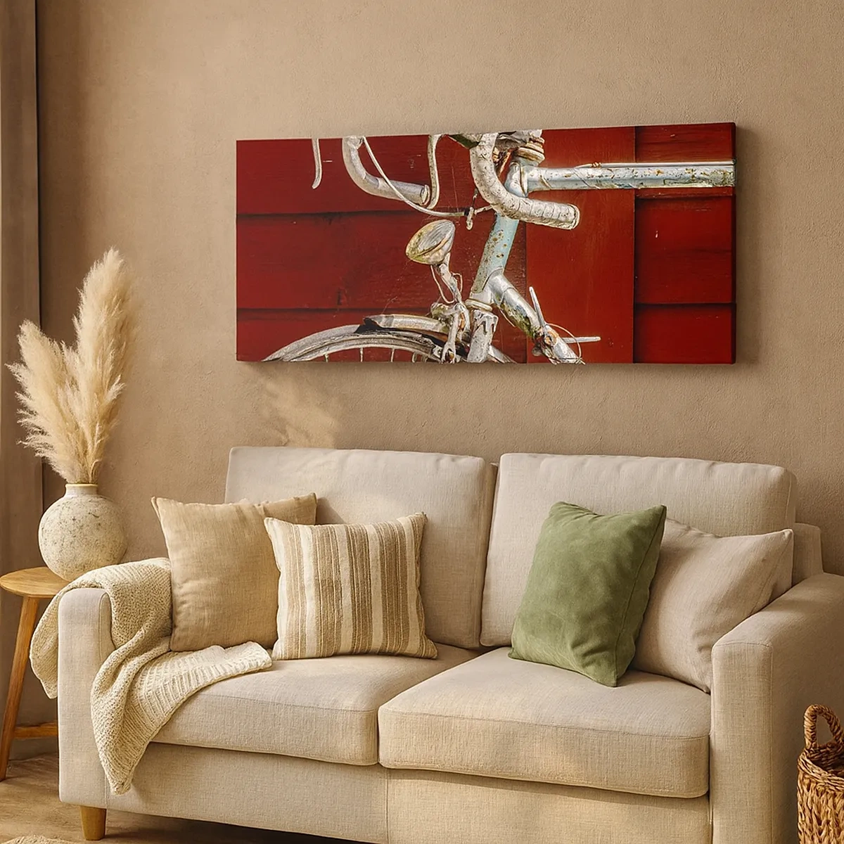 Schilderen op canvas - Gecreëerd om te winnen - 30x30 cm