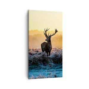 Schilderen op canvas - Gekroond op zijn landgoed - 55x100 cm