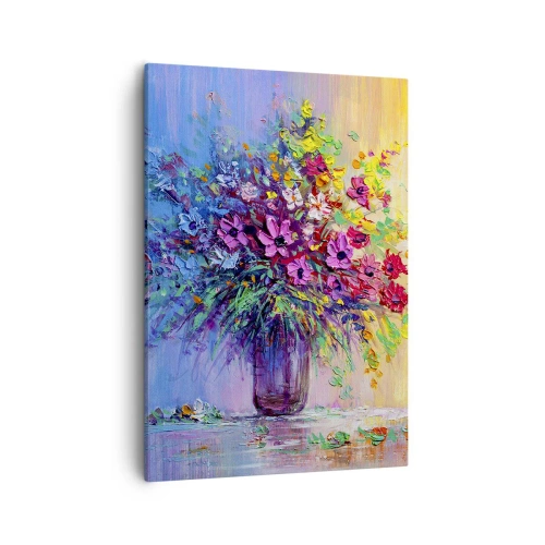 Schilderen op canvas - Schenking van de wei - 50x70 cm