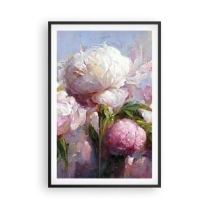 Poster in een zwarte lijst - Een boeket vol leven - 61x91 cm
