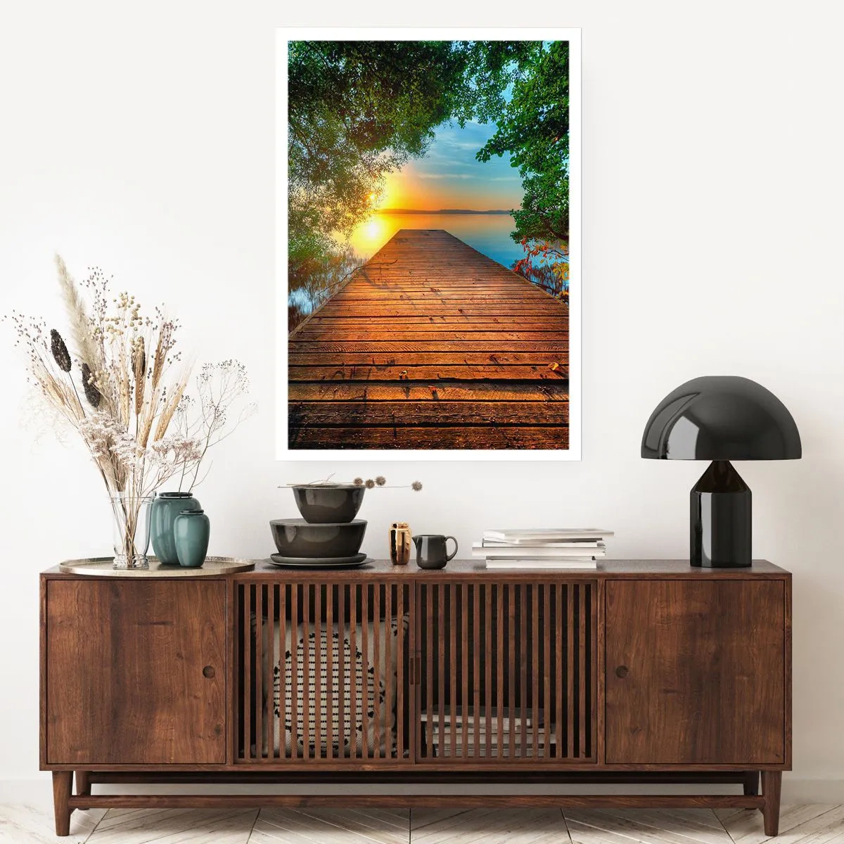 Poster - Neem de tijd, ga zitten - 50x70 cm