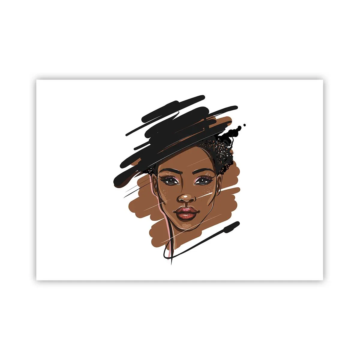 Poster - Zoet als chocolade - 100x70 cm