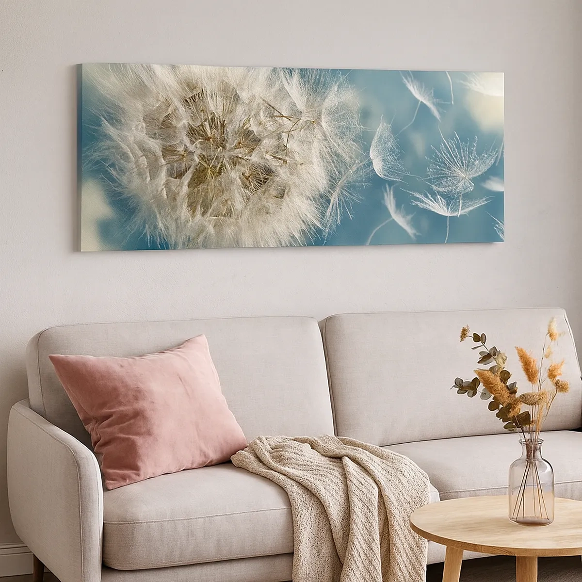 Schilderen op canvas - Engelen adem - 30x30 cm